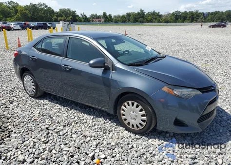 2017 Toyota Corolla L from USA, damaged, VIN 2T1BURHE5HC802885